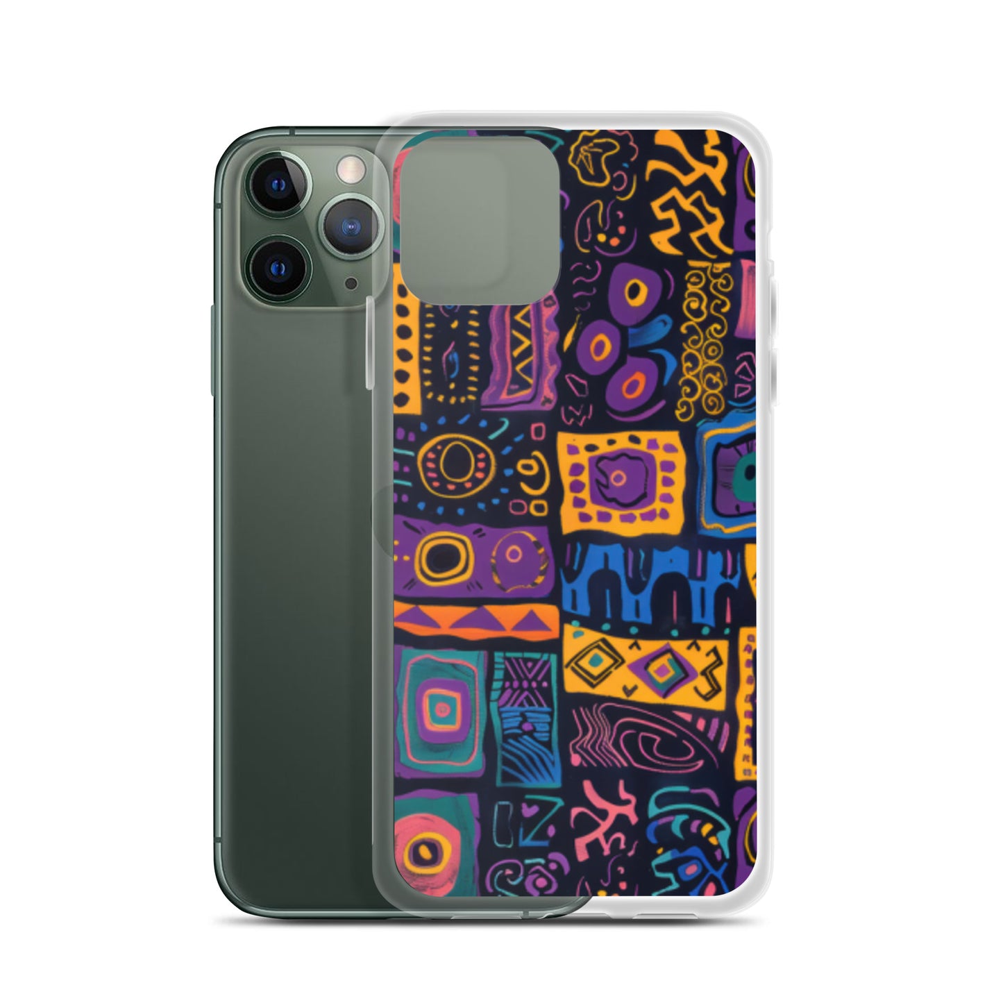 iPhone Case Colorful Yemanja Pattern