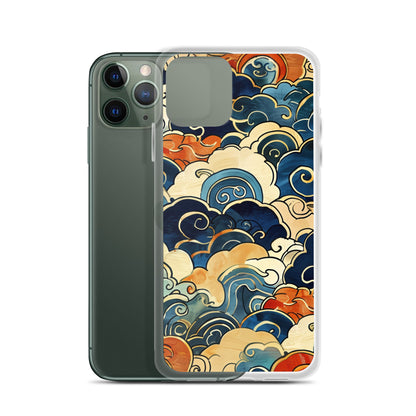 iPhone Case Stylized Clouds