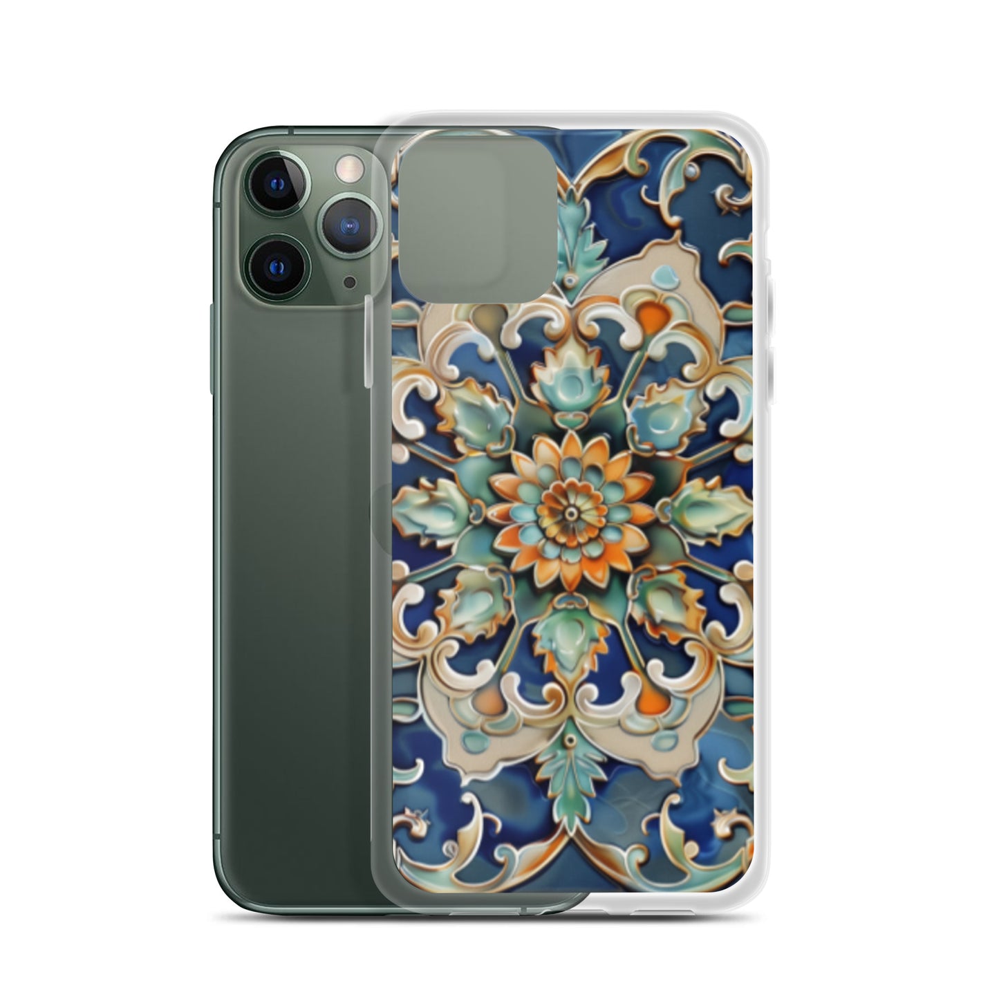 iPhone Case Malaysian Ceramic Tile Pattern