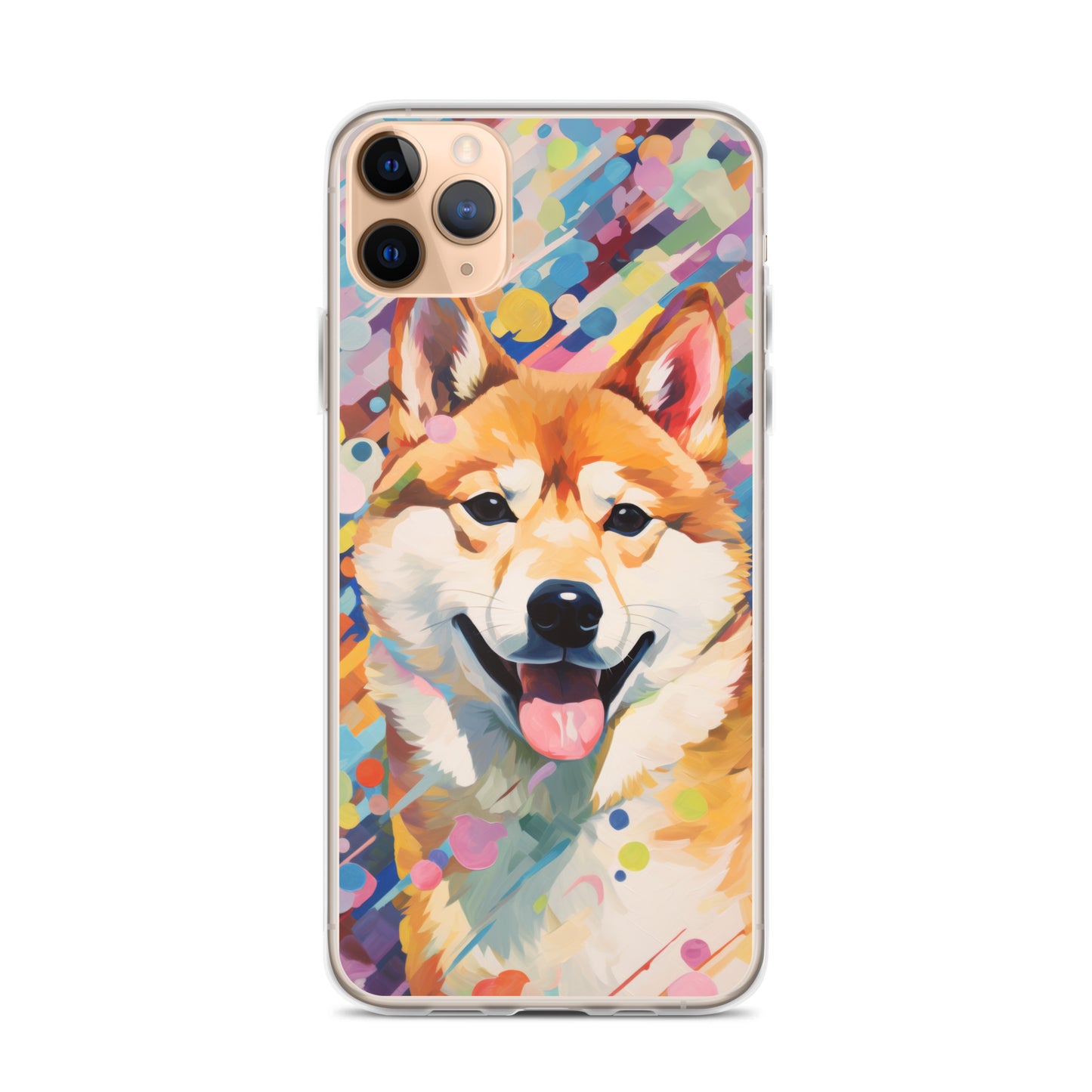 iPhone Case Painted Shiba Inu