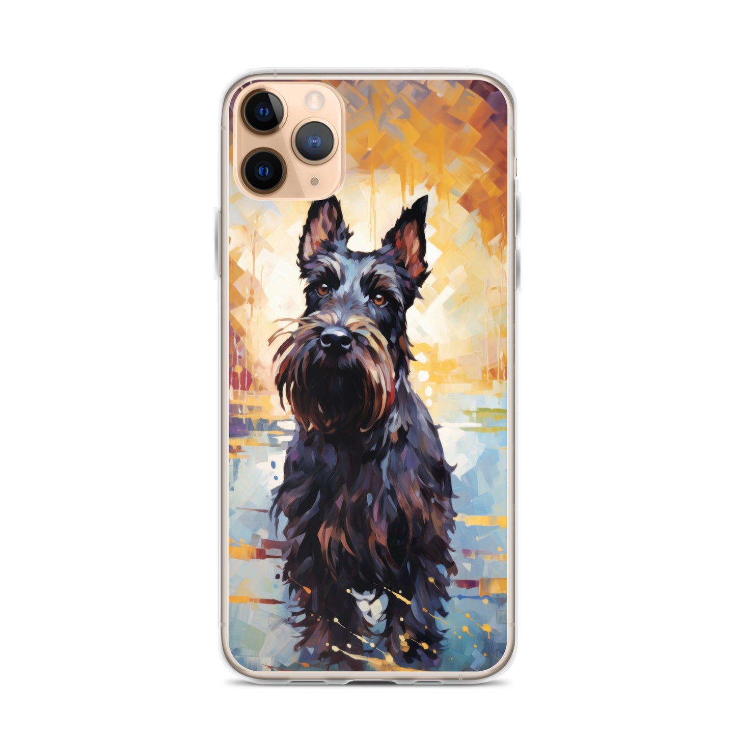 iPhone Case Painted Scottish Terrier