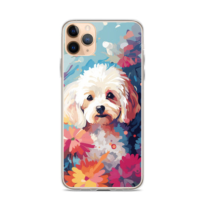 iPhone Case Painted Bichon Frise