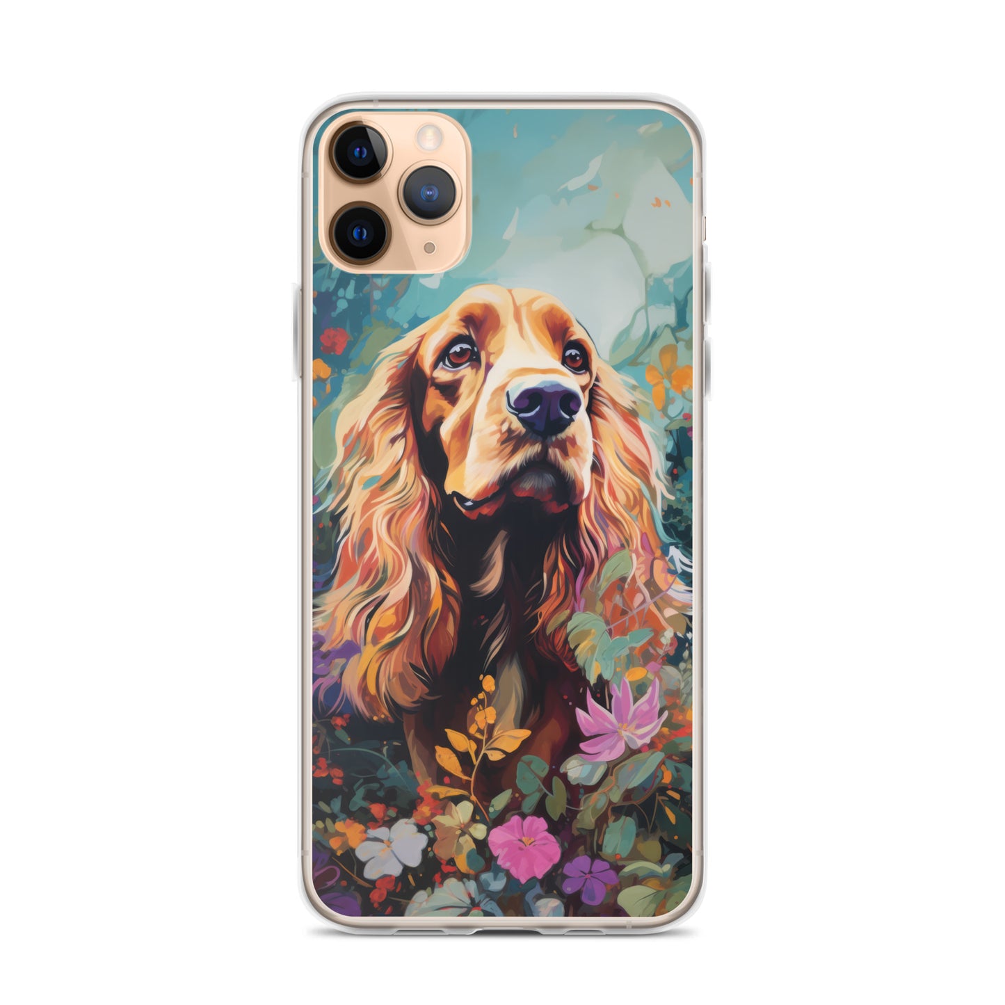 iPhone Case Painted Cocker Spaniel