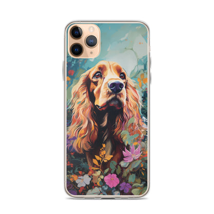 iPhone Case Painted Cocker Spaniel