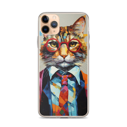 Business Cat iPhone Case