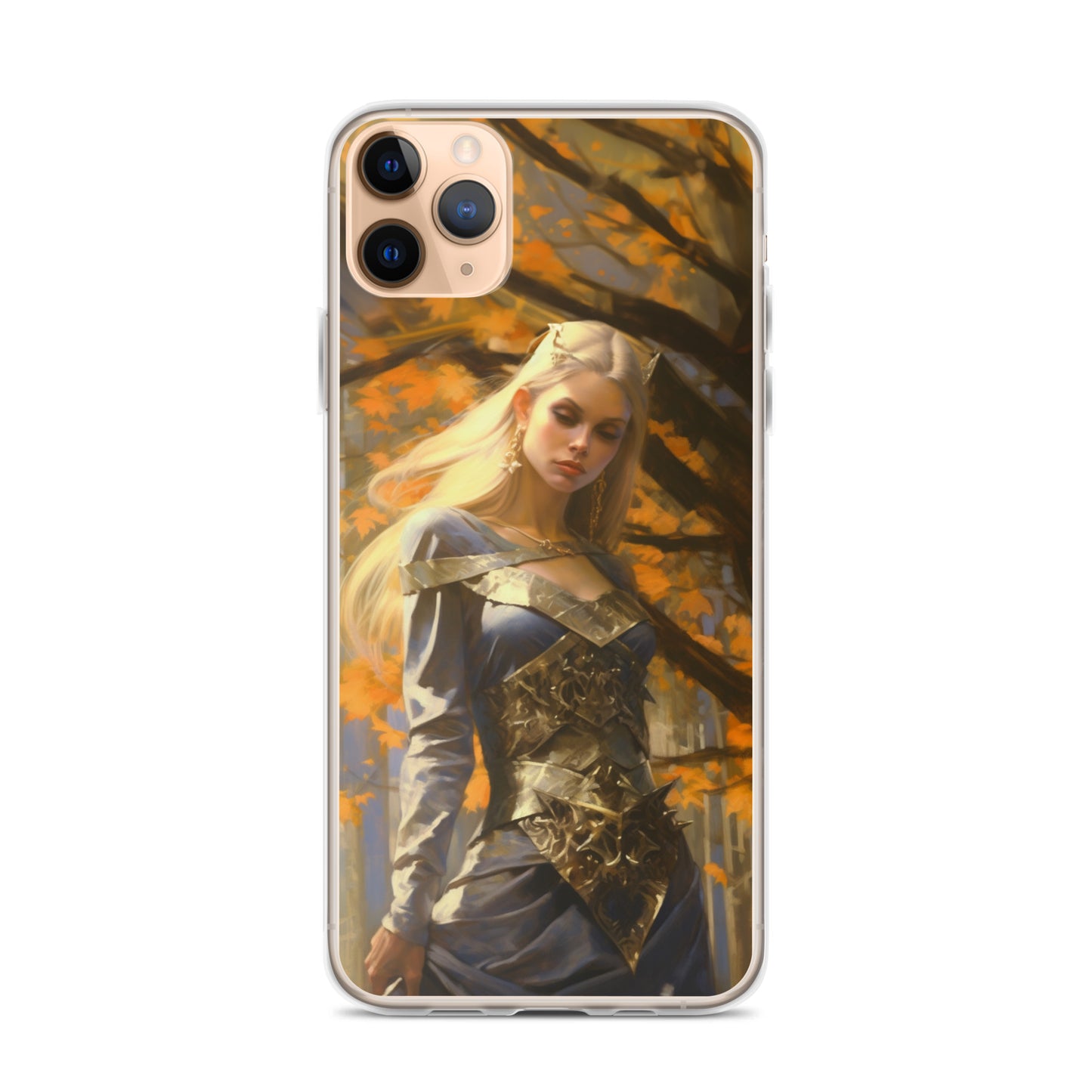 Dungeons and Dragons Female Elf iPhone Case
