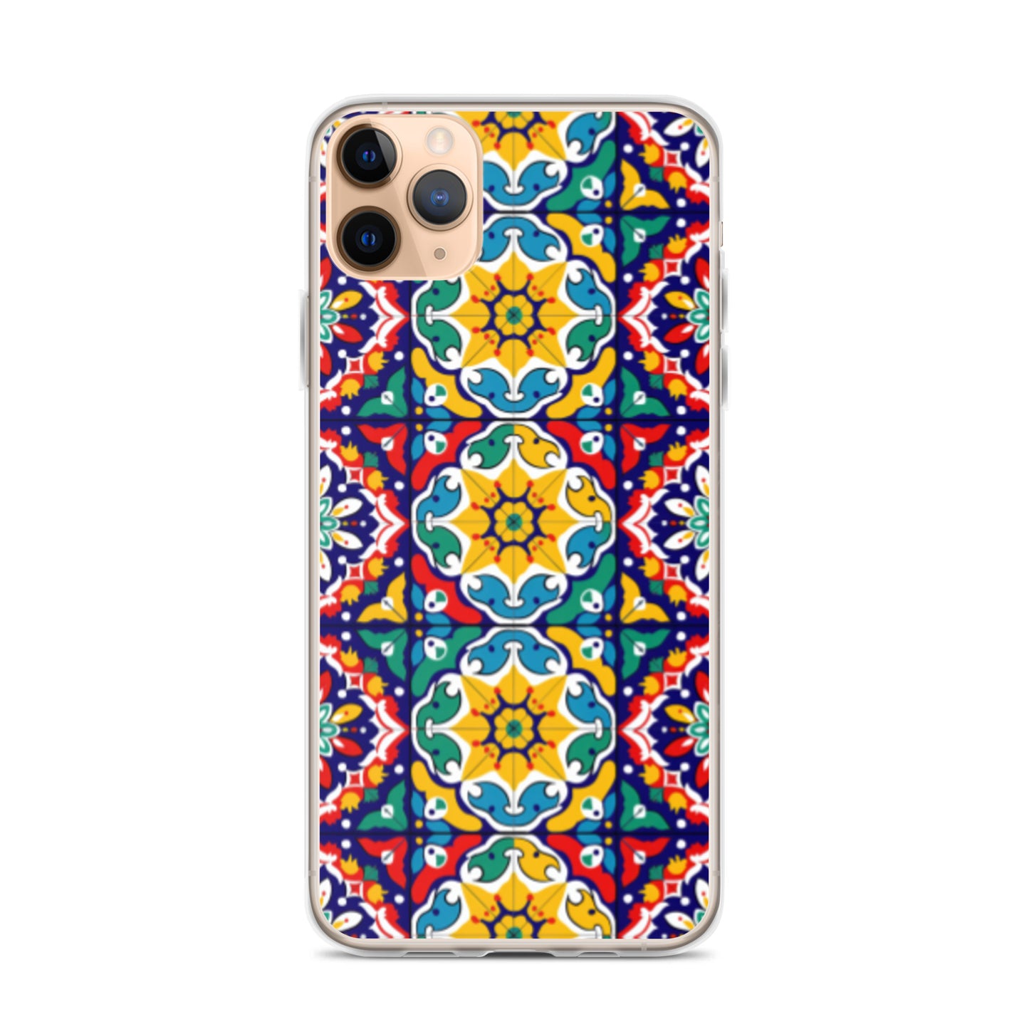 iPhone Case Talavera Tiles Red and Yellow