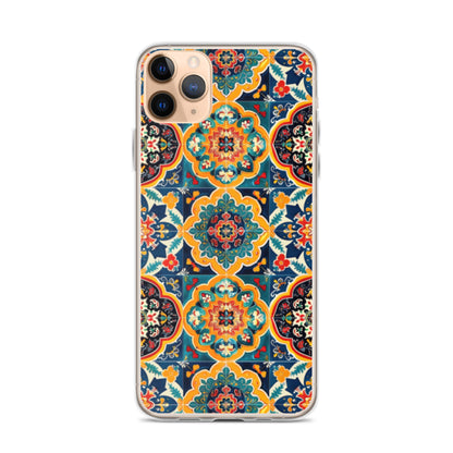 iPhone Case Colorful Armenian Ceramic Tiles