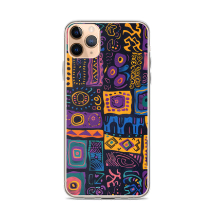 iPhone Case Colorful Yemanja Pattern