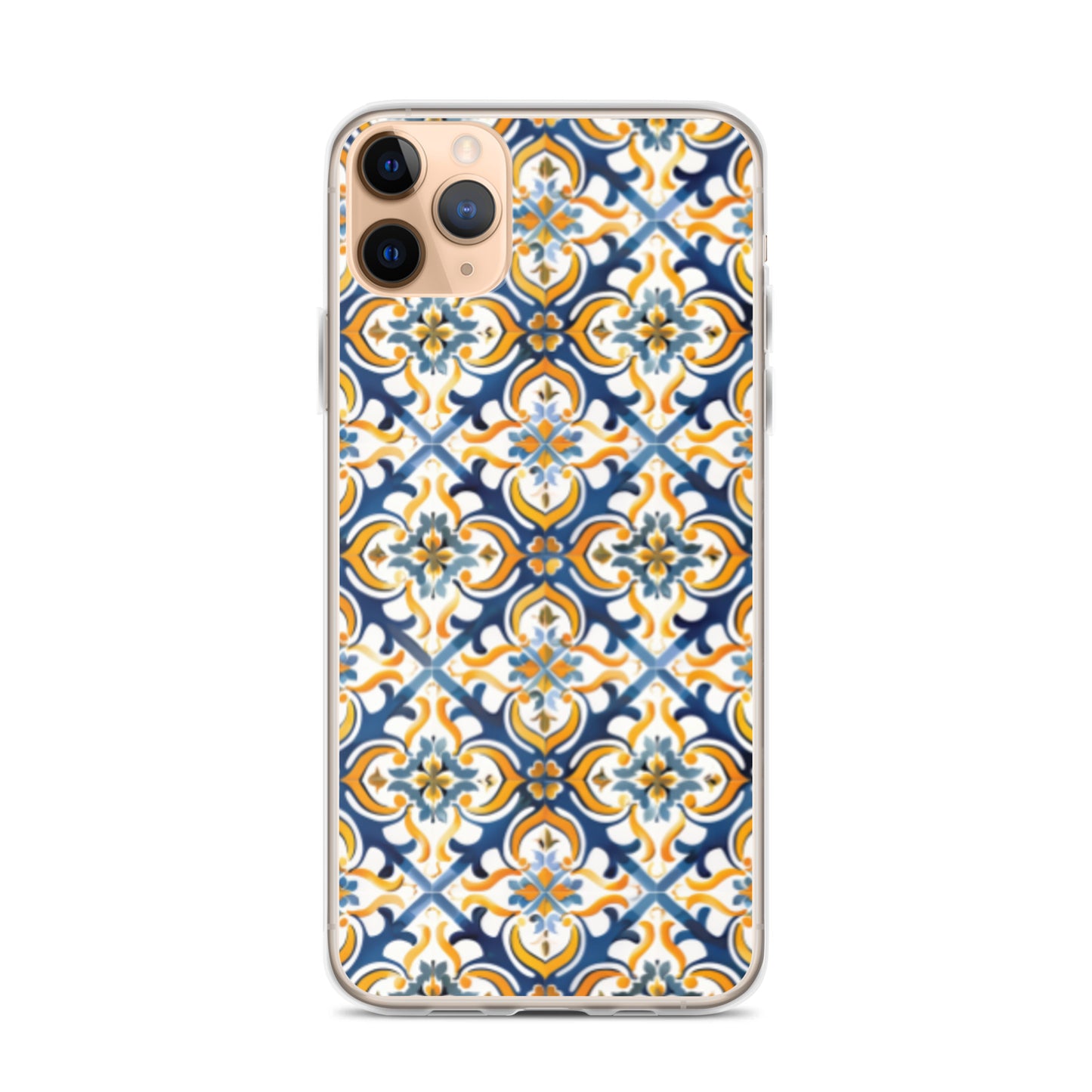 iPhone Case Colorful Spanish Tile Pattern