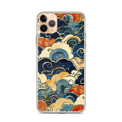 iPhone Case Stylized Clouds