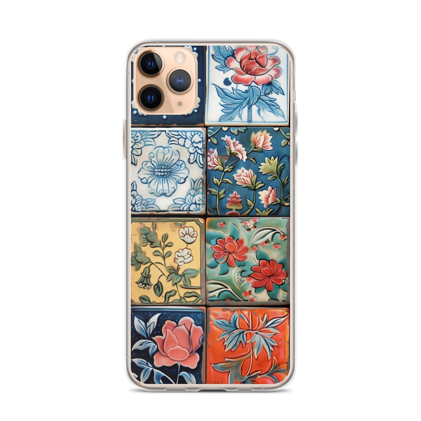 iPhone Case Colorful Majolilca Tiles