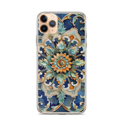 iPhone Case Malaysian Ceramic Tile Pattern