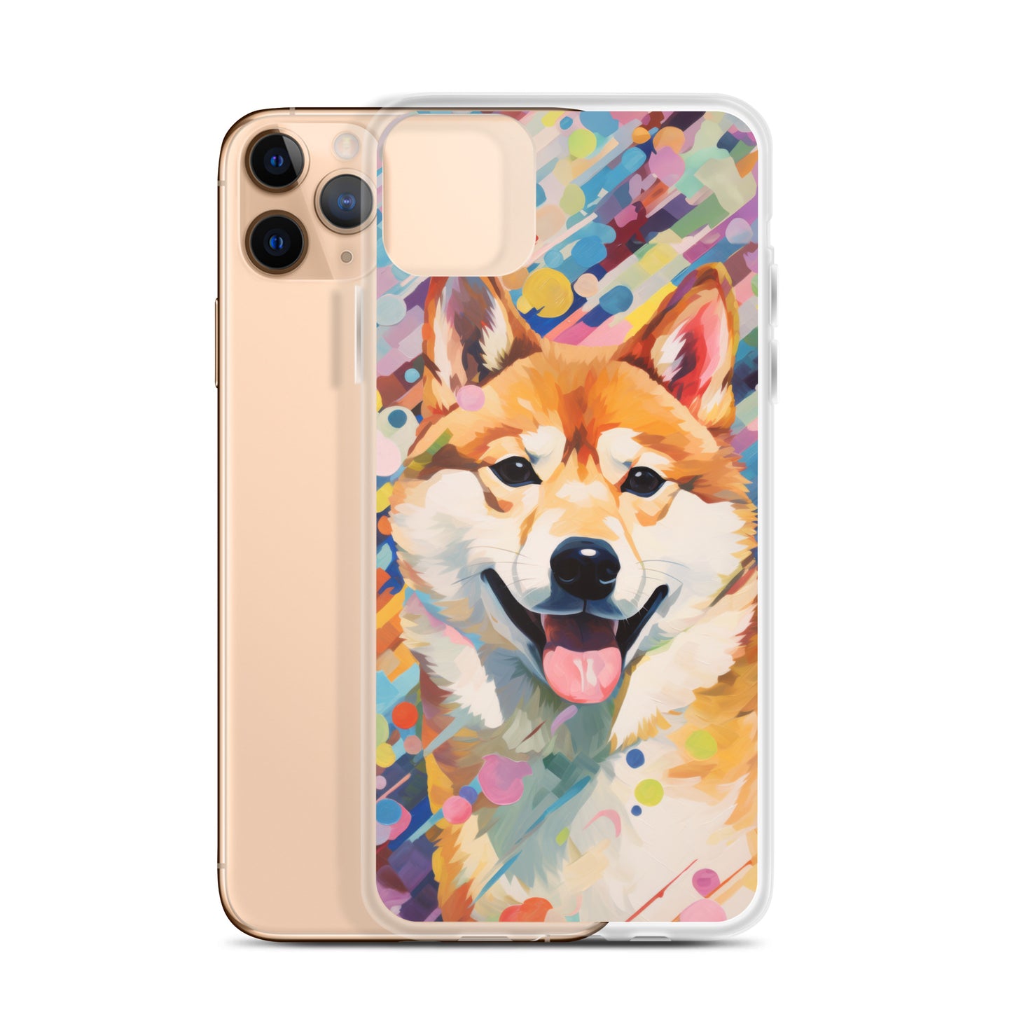 iPhone Case Painted Shiba Inu