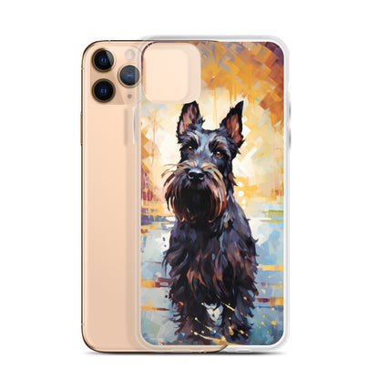 iPhone Case Painted Scottish Terrier