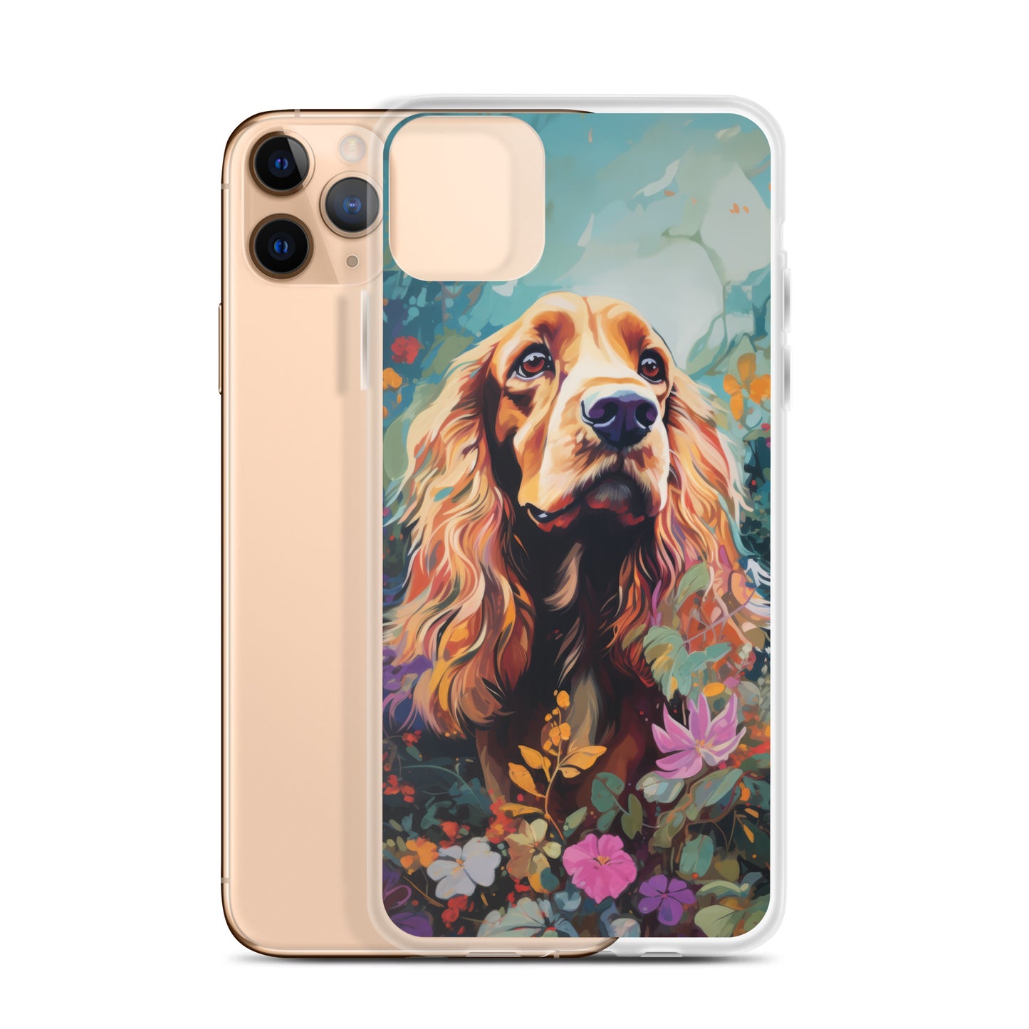 iPhone Case Painted Cocker Spaniel
