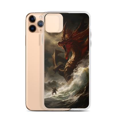 Dragon Battle iPhone Case