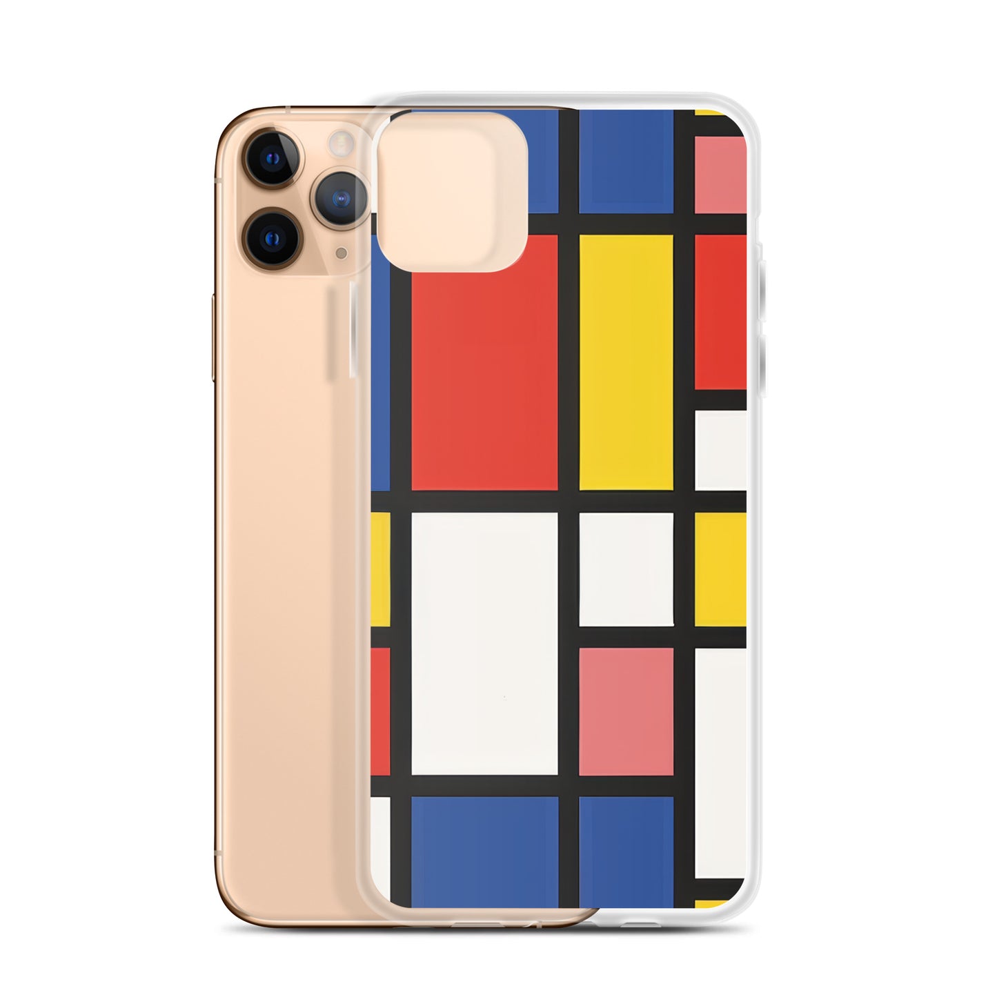 iPhone Case Colorful De Stijl