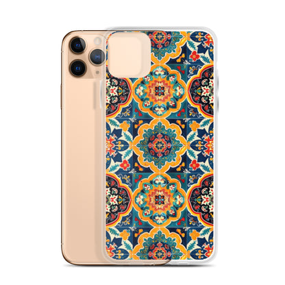 iPhone Case Colorful Armenian Ceramic Tiles