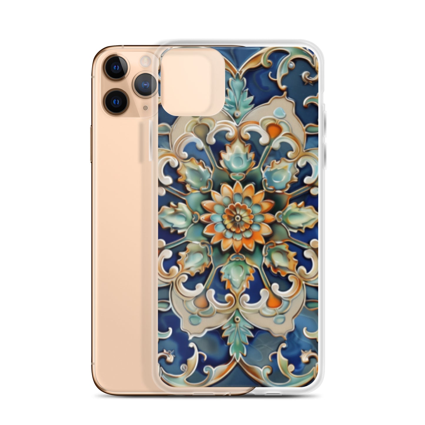 iPhone Case Malaysian Ceramic Tile Pattern