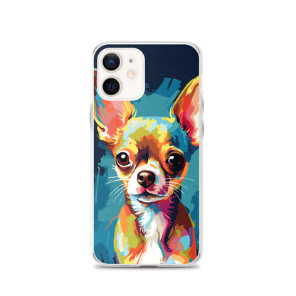 iPhone Case Painted Chihuahua