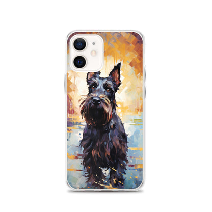 iPhone Case Painted Scottish Terrier