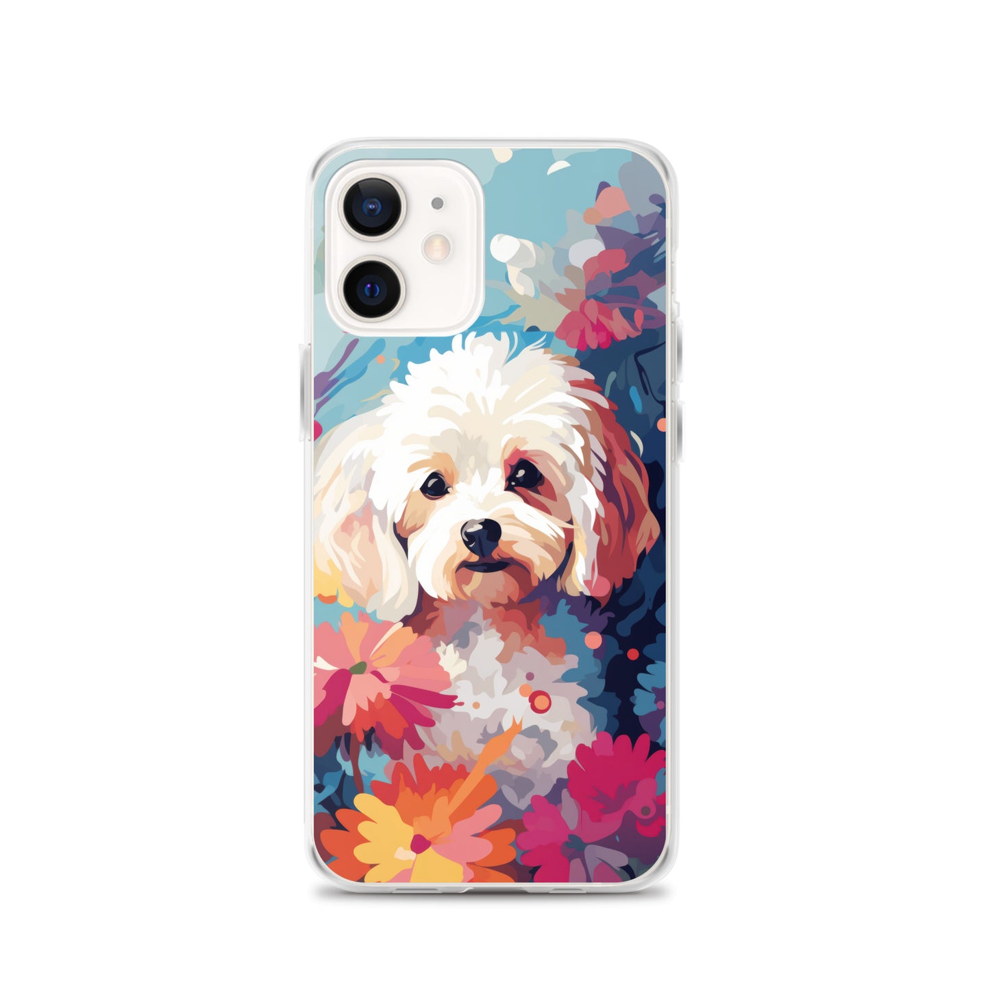 iPhone Case Painted Bichon Frise