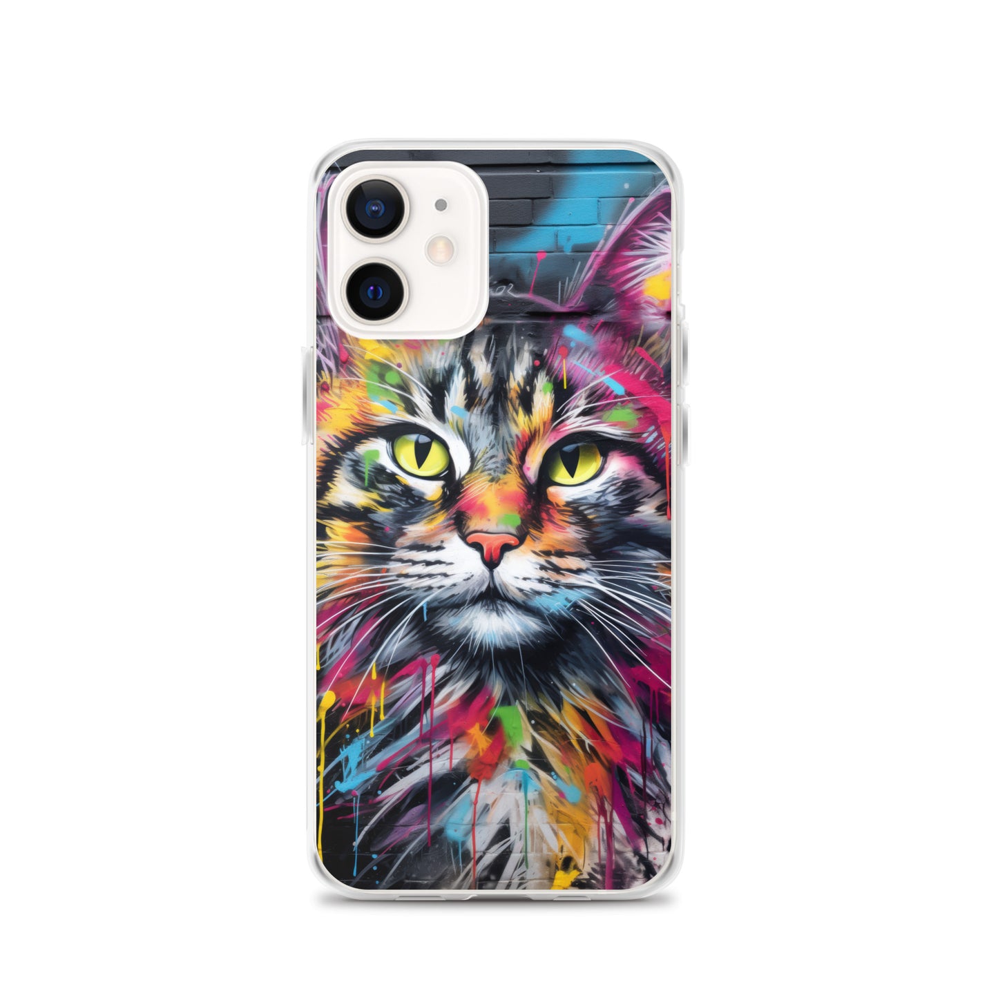 Graffiti Cat iPhone Case