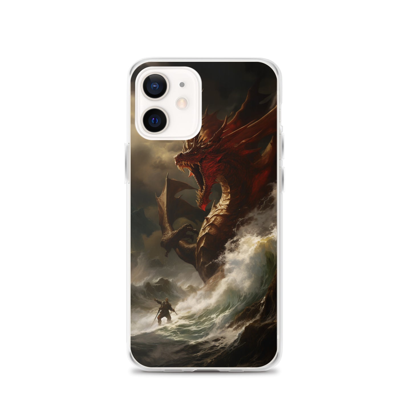 Dragon Battle iPhone Case