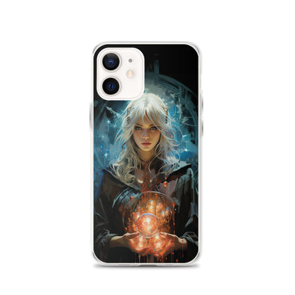 Dungeons and Dragons Female Elf Sorcerer iPhone Case