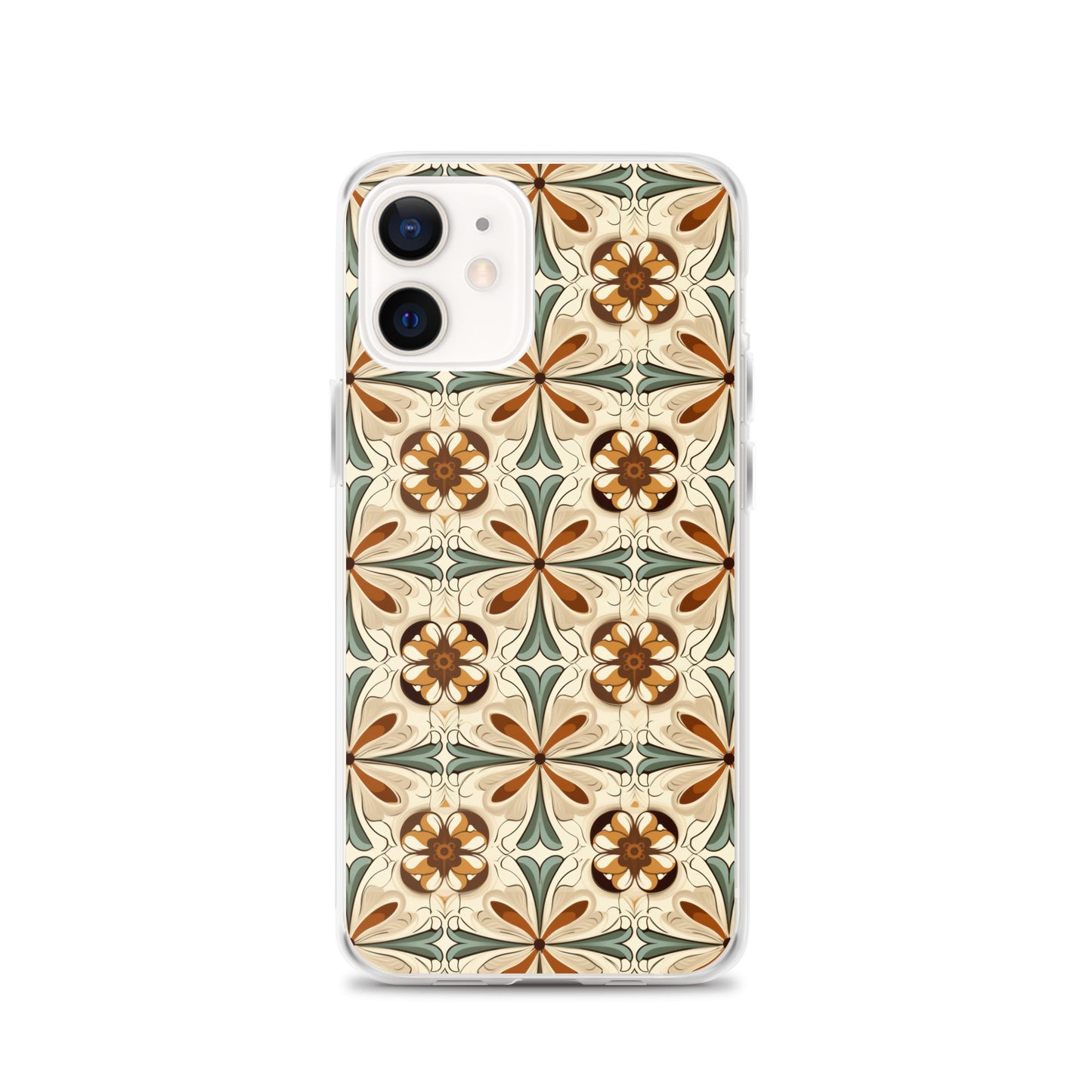 iPhone Case Ornate Leaves Tile