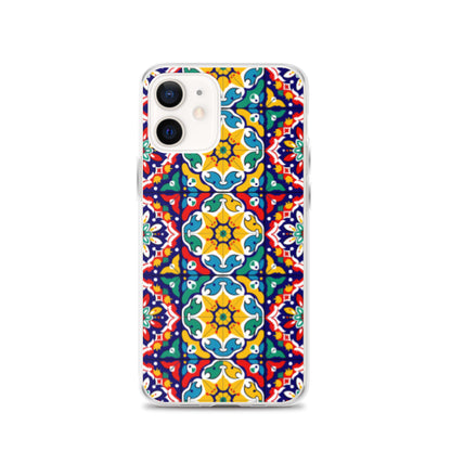 iPhone Case Talavera Tiles Red and Yellow