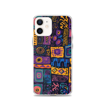 iPhone Case Colorful Yemanja Pattern