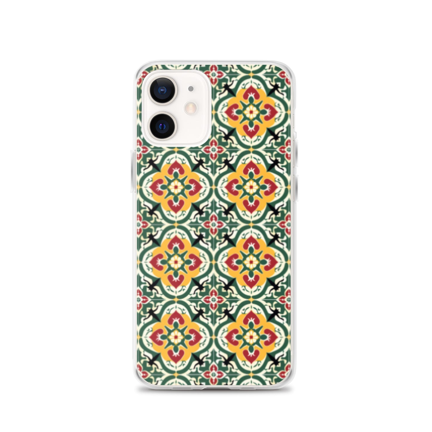 iPhone Case Colorful Traditional Maltese Cement Tile Pattern