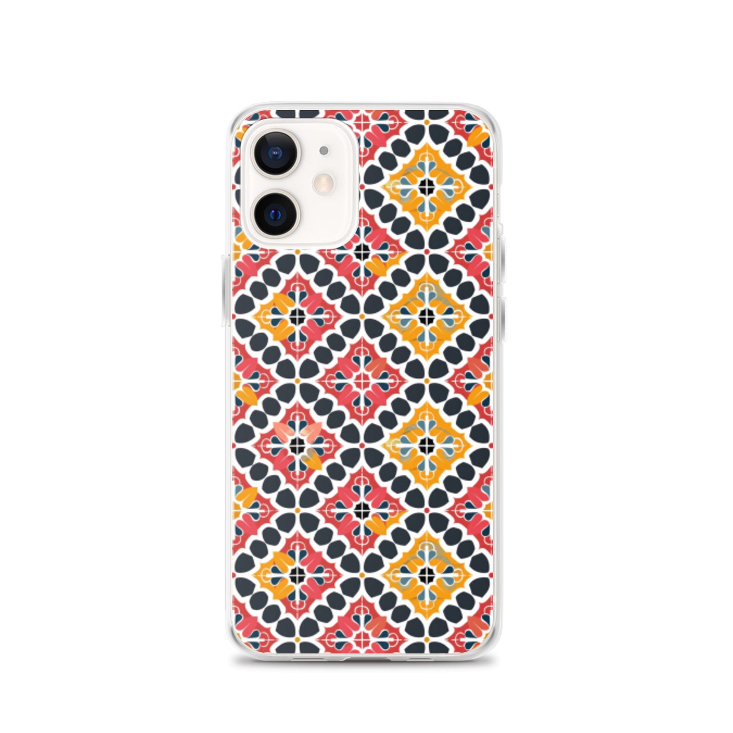 iPhone Case Colorful Spanish Quatrefoil Pattern