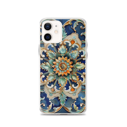 iPhone Case Malaysian Ceramic Tile Pattern