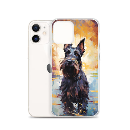 iPhone Case Painted Scottish Terrier