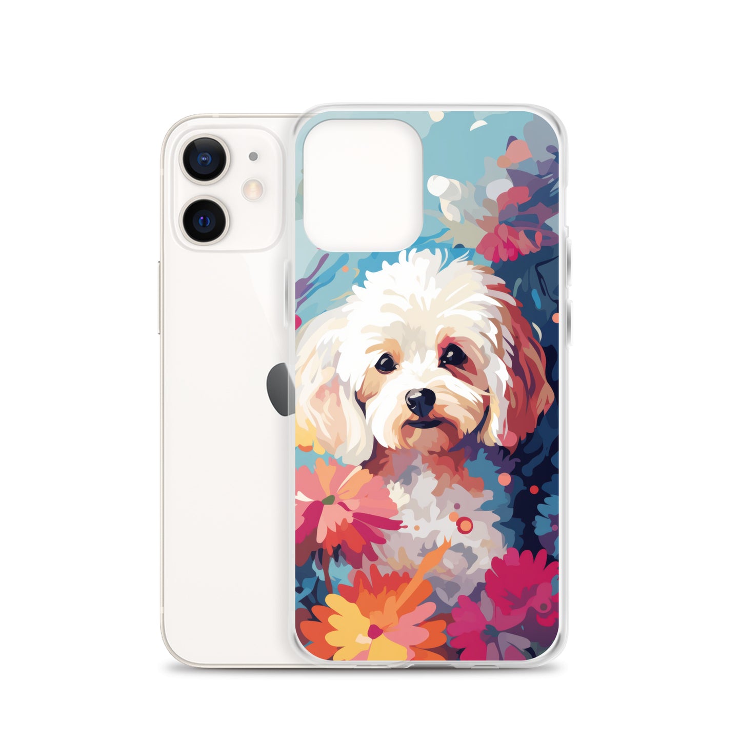 iPhone Case Painted Bichon Frise