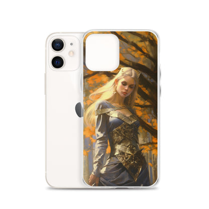 Dungeons and Dragons Female Elf iPhone Case