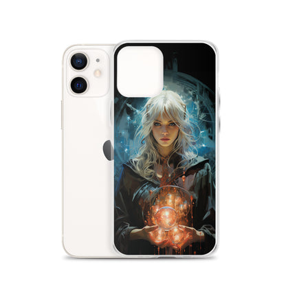 Dungeons and Dragons Female Elf Sorcerer iPhone Case