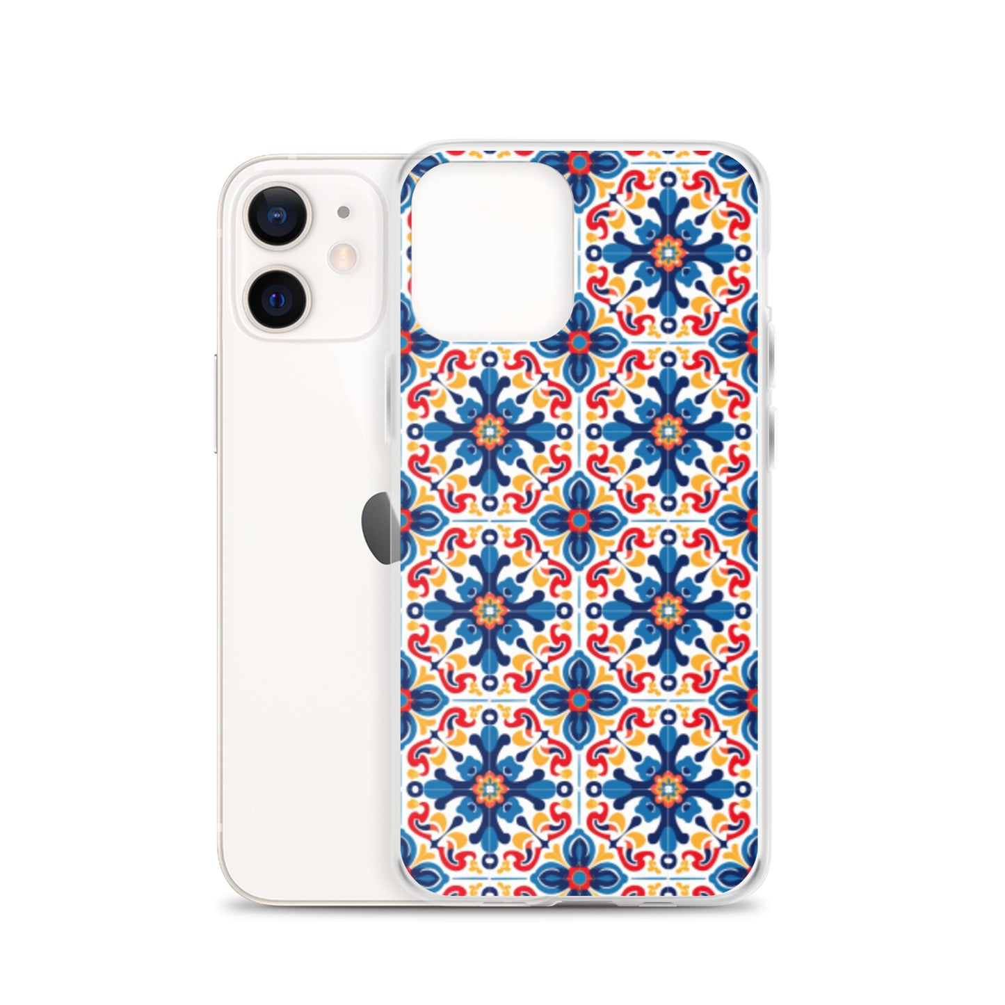 iPhone Case Talavera Tiles Blue and Red