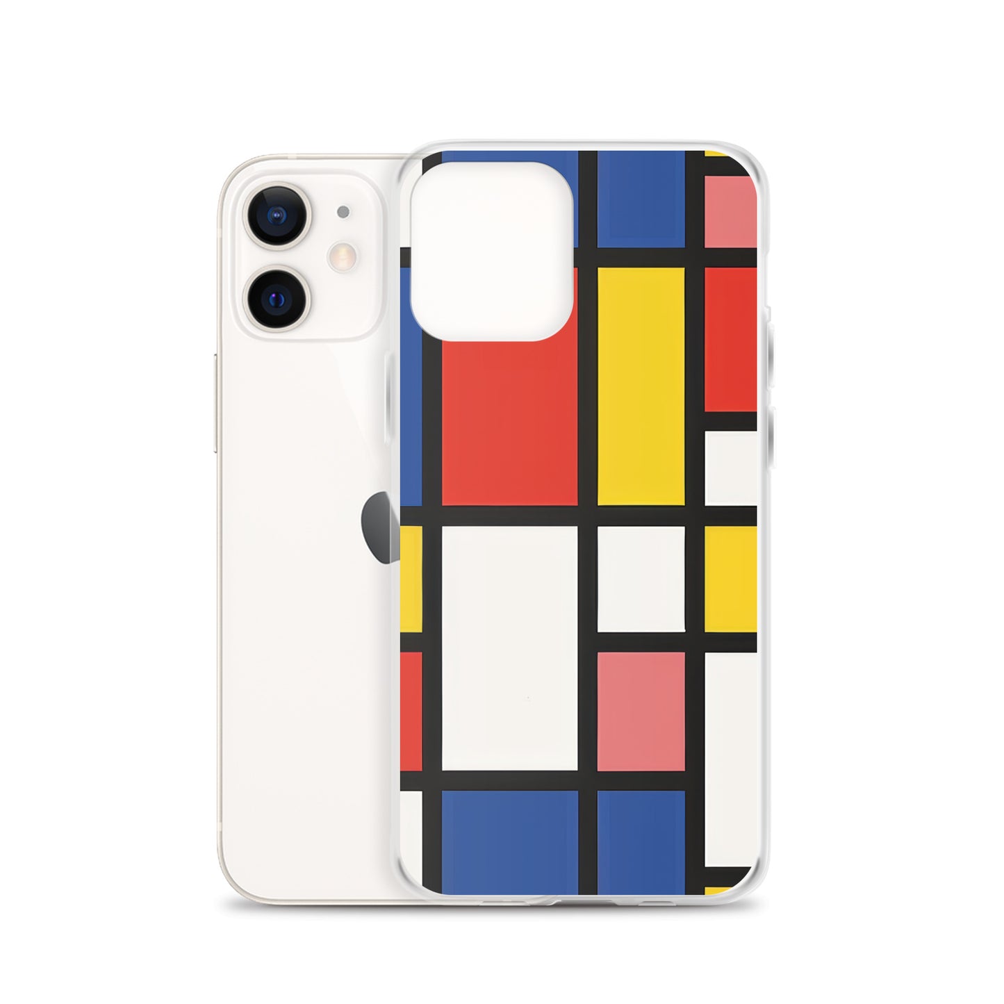 iPhone Case Colorful De Stijl