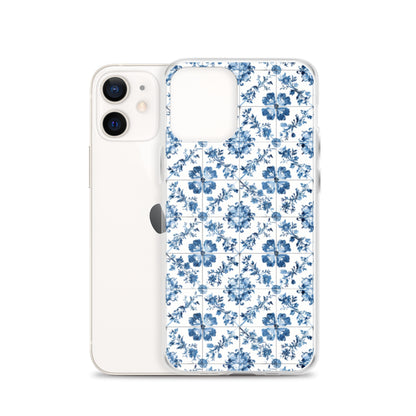 iPhone Case French Provincial 19th Century Painted Tile