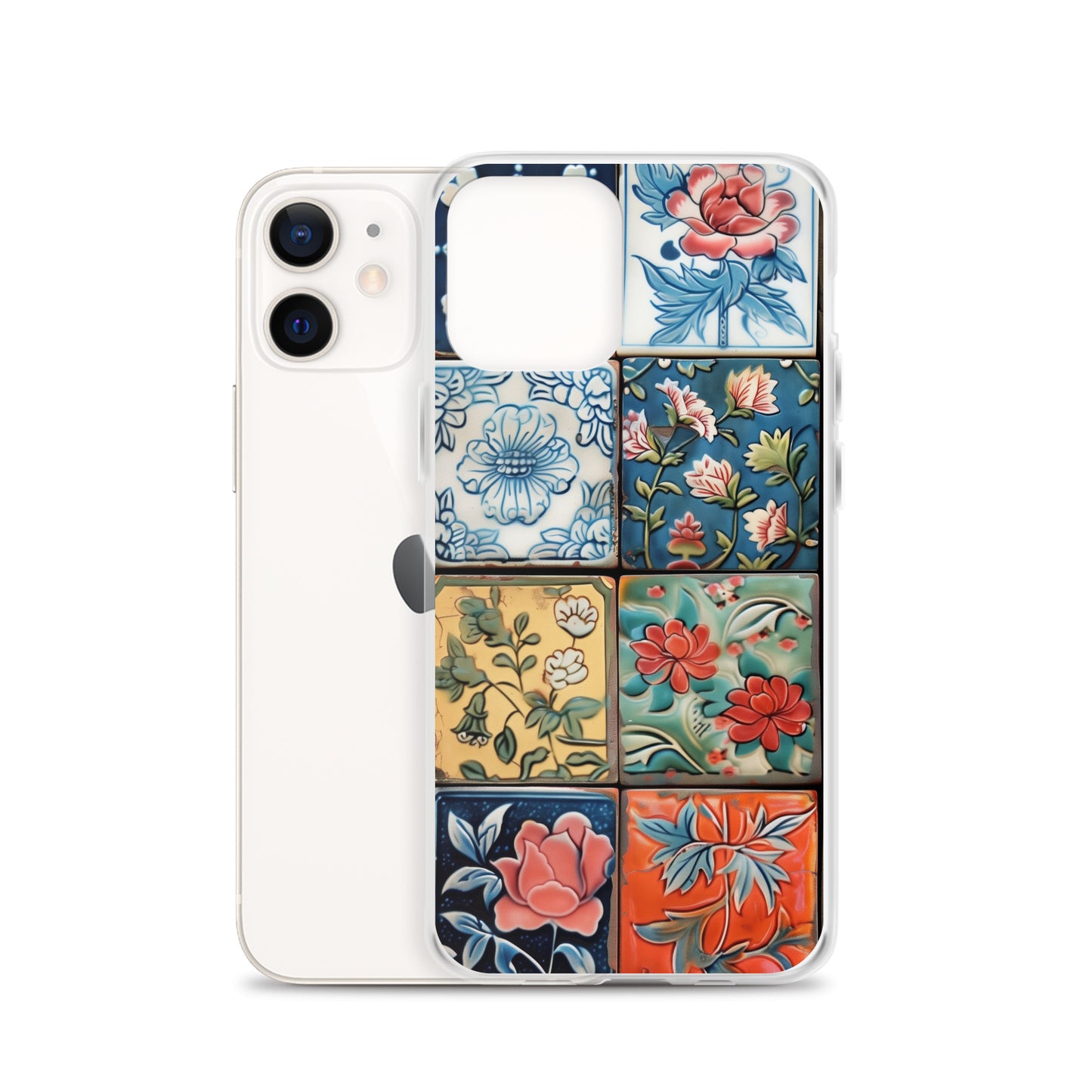 iPhone Case Colorful Majolilca Tiles