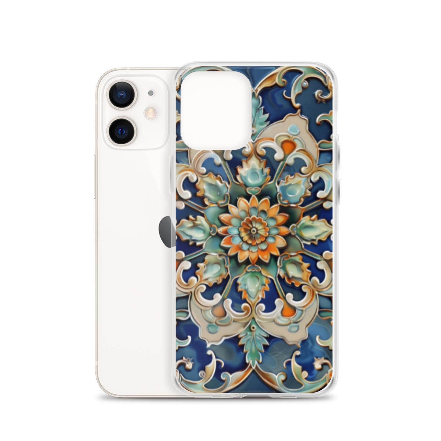 iPhone Case Malaysian Ceramic Tile Pattern