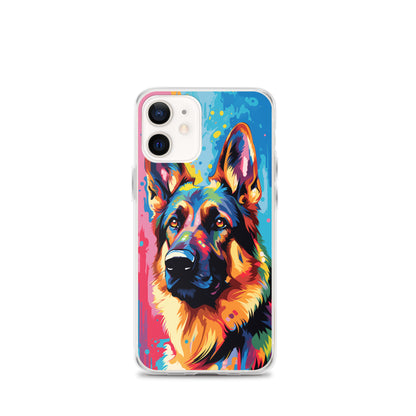 iPhone Case Painted German Shepherd