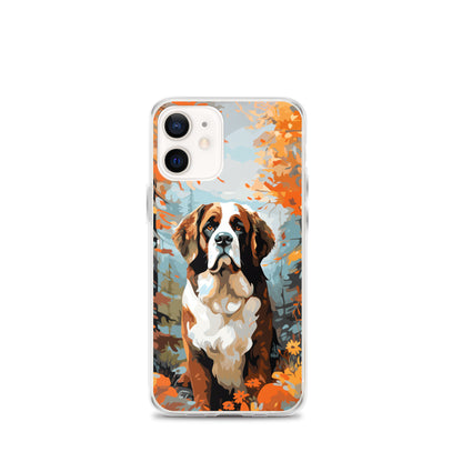 iPhone Case Painted St. Bernard