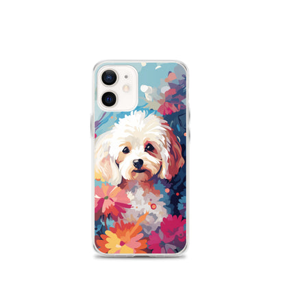 iPhone Case Painted Bichon Frise
