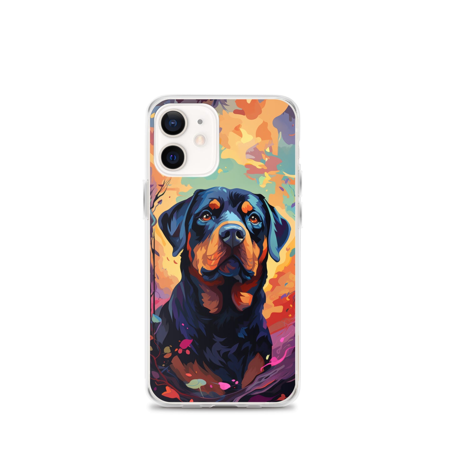 iPhone Case Painted Rottweiler