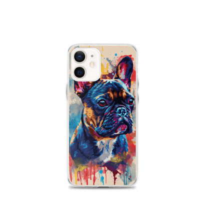 Painted French Bulldog iPhone Case